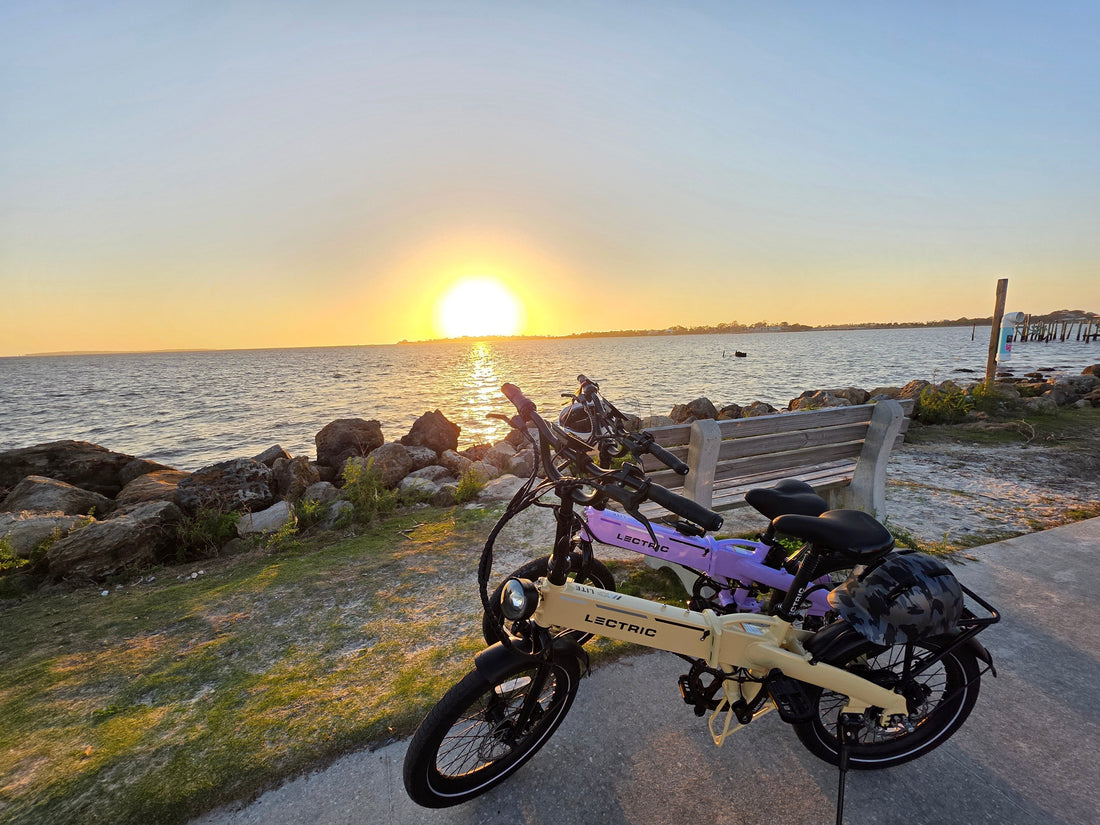 eBiking Around Cedar Key