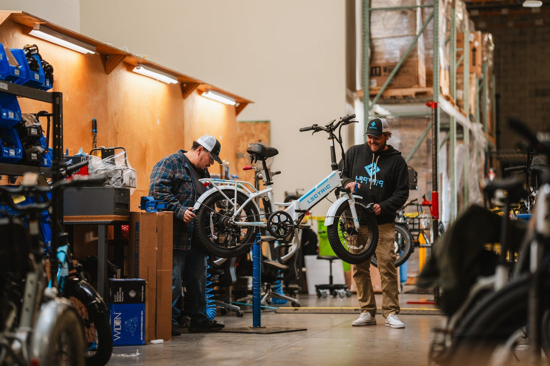 Behind-The-Scenes with Lectric Bike Techs
