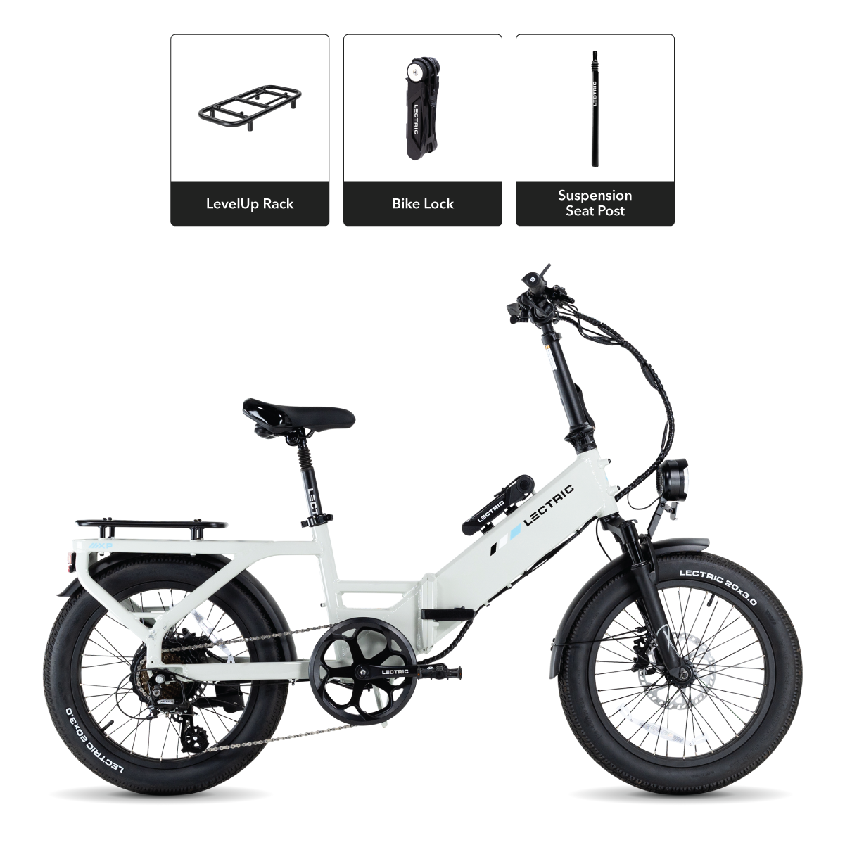 XP4 Step-Thru Stratus White eBike