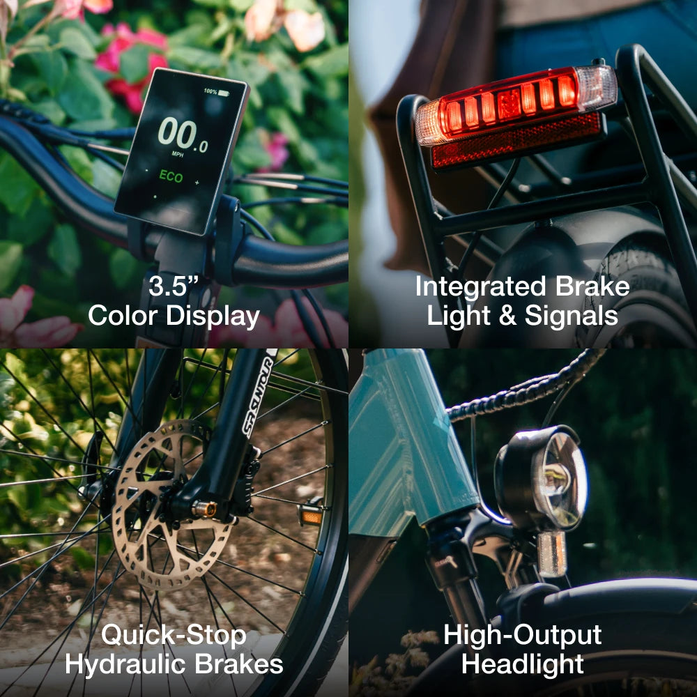 XPress2 Raindrop Blue Cruiser eBike
