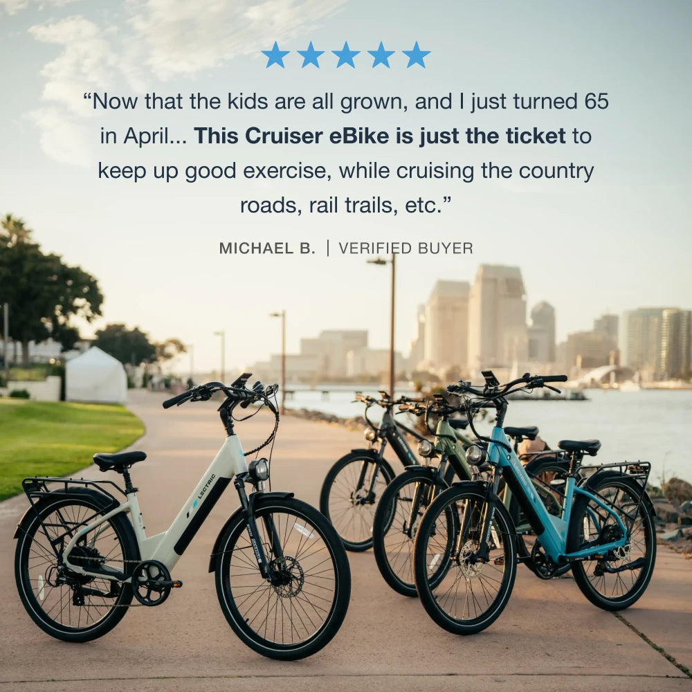 XPress2 Raindrop Blue Cruiser eBike