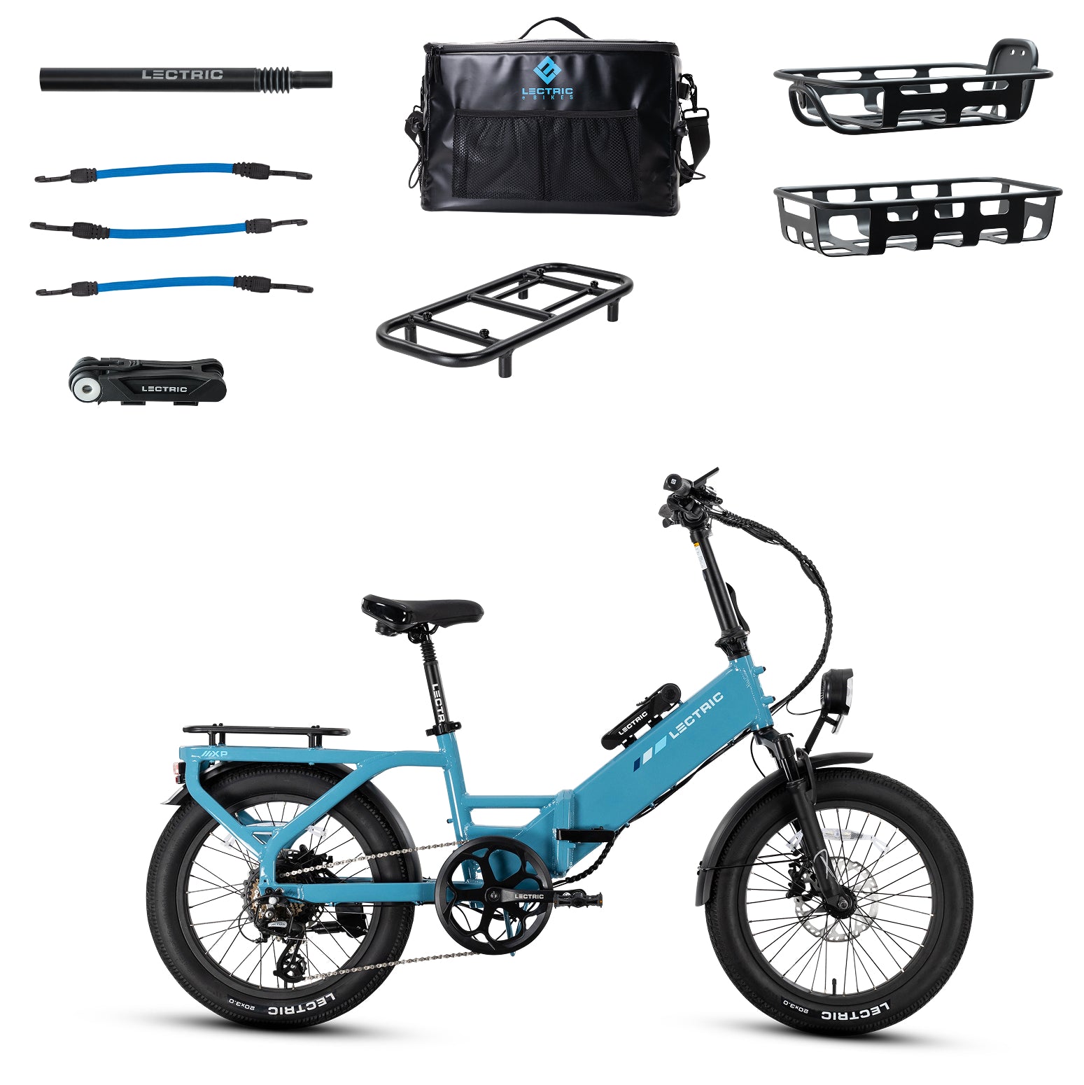 XP4 750 Step-Thru Raindrop Blue - Holiday Bundle