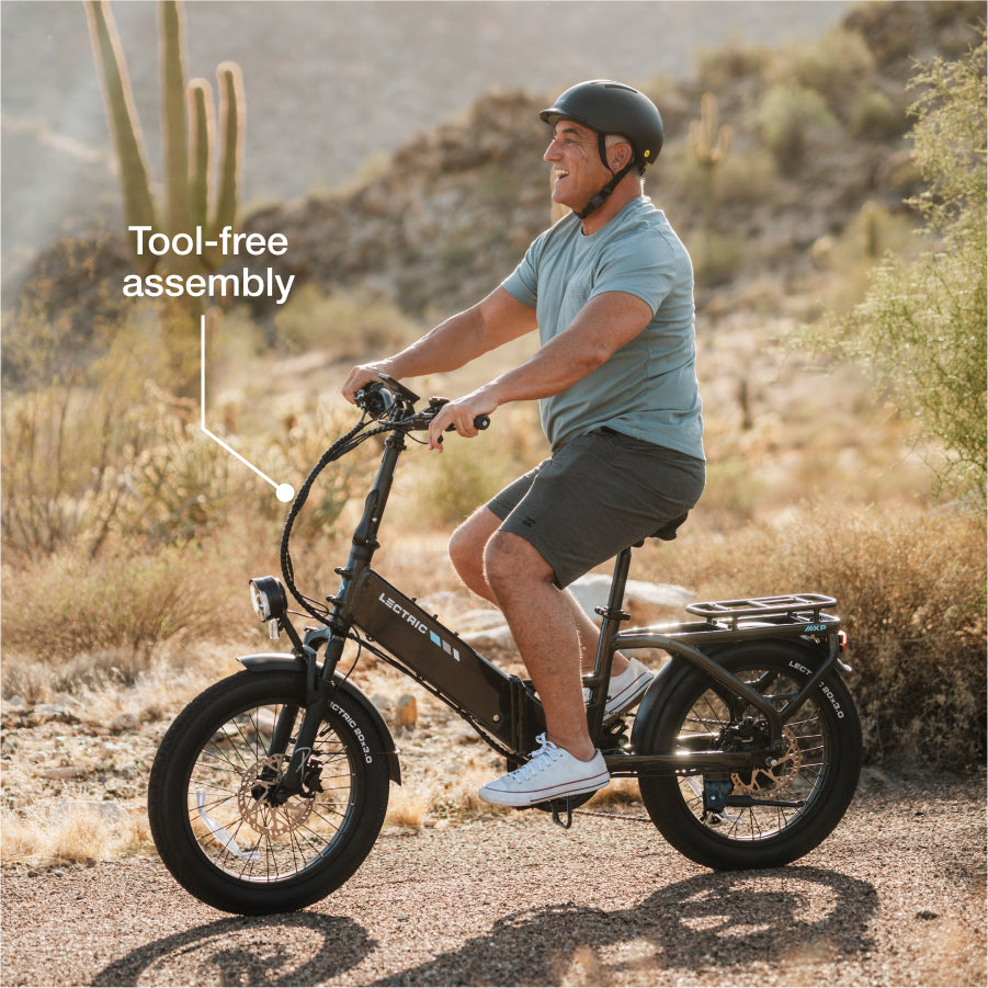 XP4 750 Step-Thru Tempest Grey + FREE LevelUp Rack, Suspension Seat Post, Elite Headlight, Bike Lock, Phone Mount, Fast Charger ($514 Value)