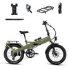 XP4 750 Pine Green + FREE LevelUp Rack, Suspension Seat Post, Elite Headlight, Bike Lock, Phone Mount ($365 Value)