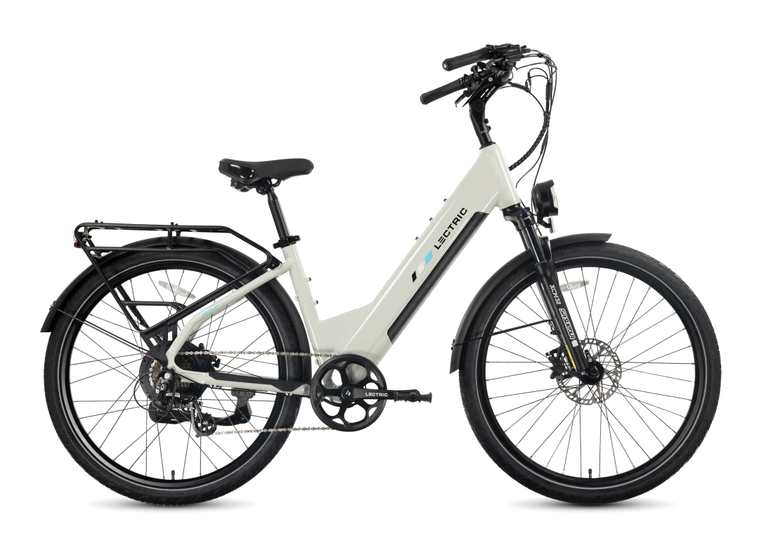XPress2 Stratus White Cruiser eBike