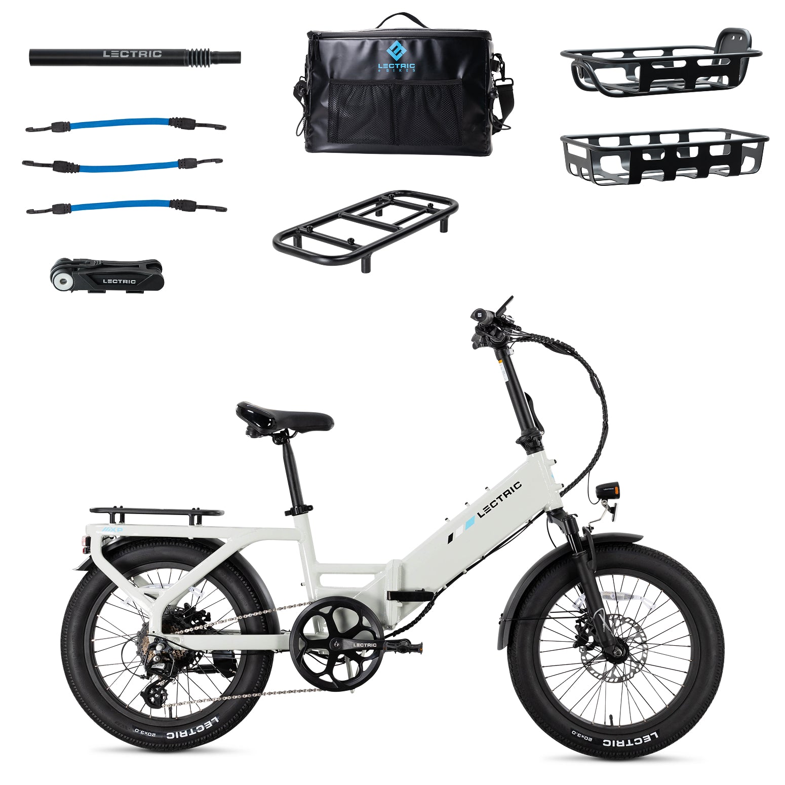 XP4 750 Step-Thru Stratus White - Holiday Bundle