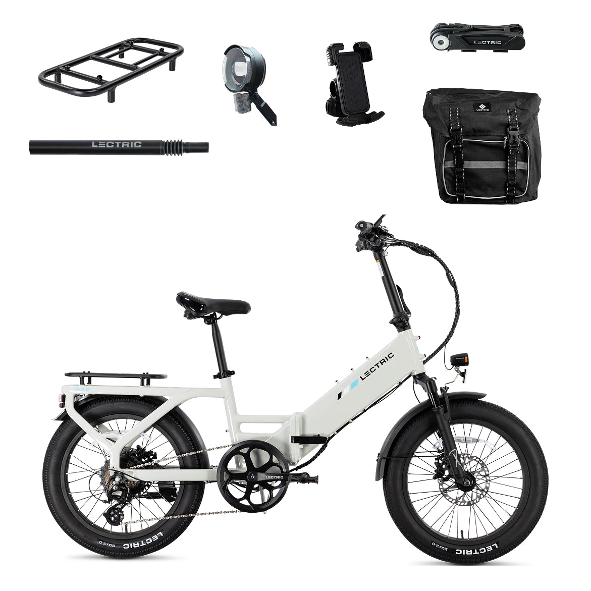 XP4 750 Step-Thru Stratus White - Holiday Bundle