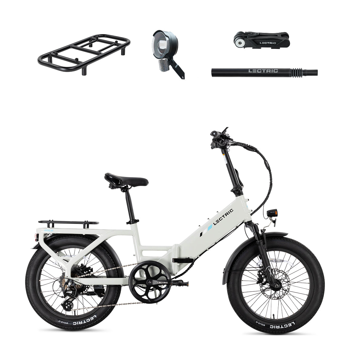 XP4 750 Step-Thru Stratus White - Holiday Bundle