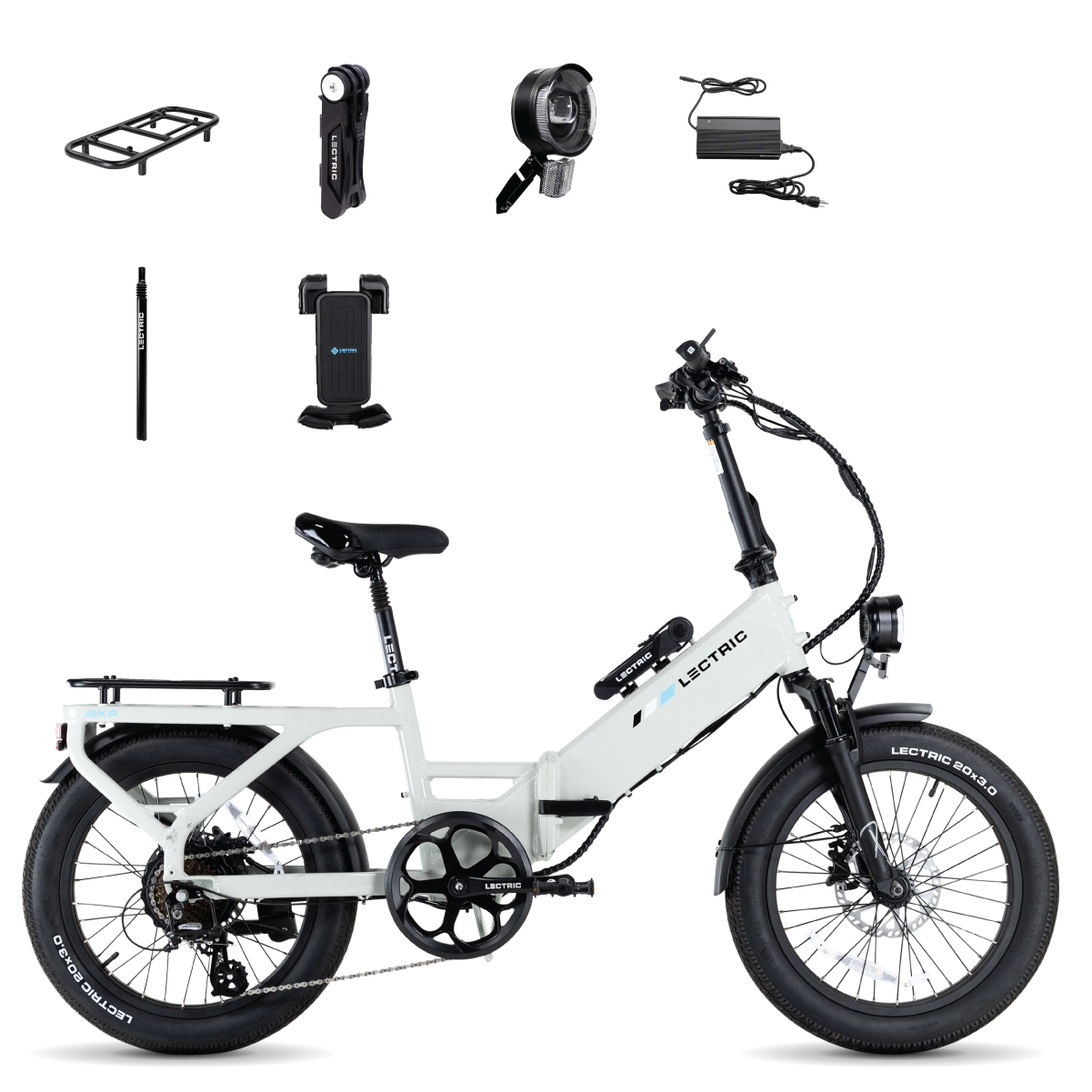 XP4 750 Step-Thru Stratus White - Holiday Bundle