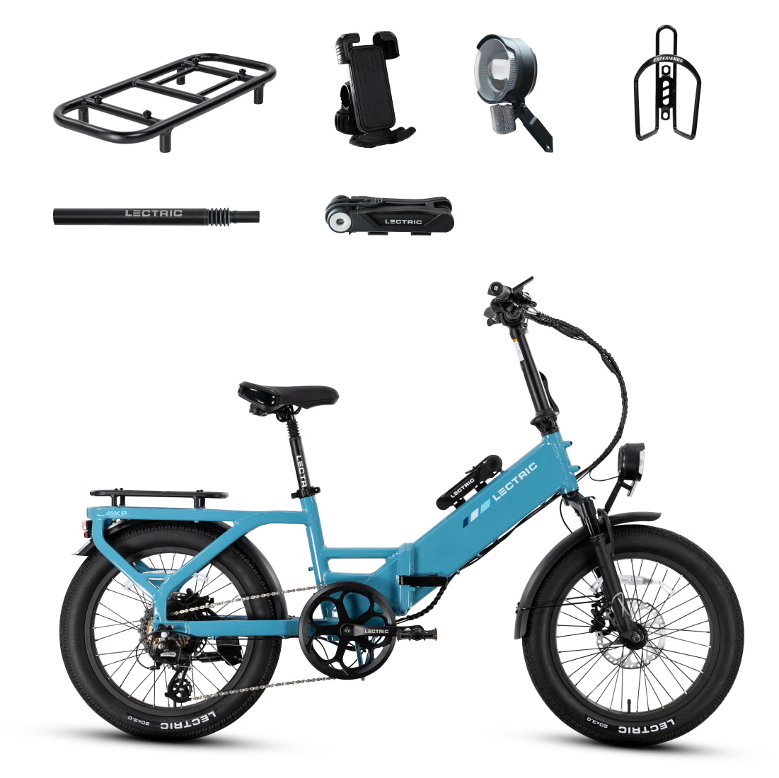 XP4 750 Step-Thru Raindrop Blue - Holiday Bundle