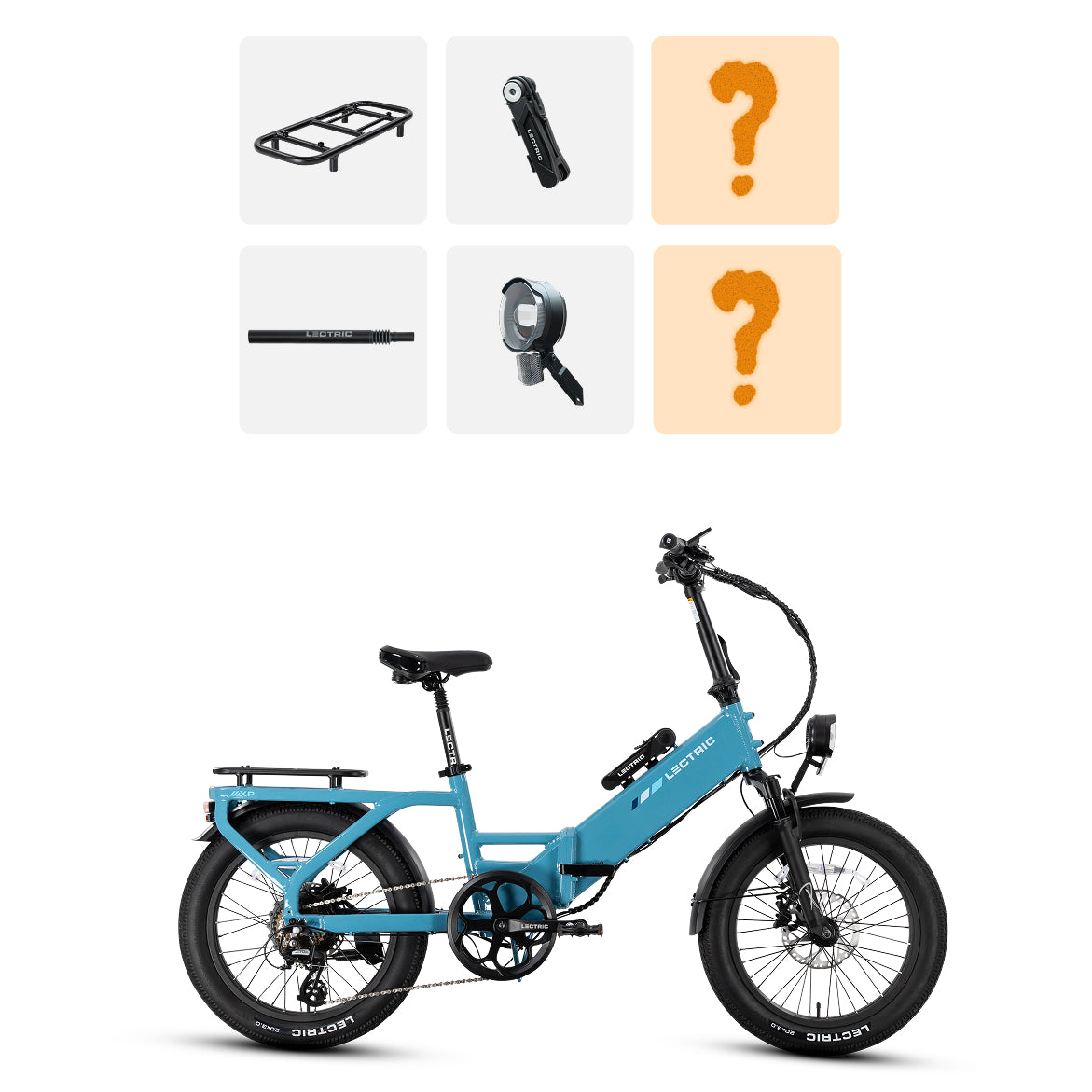 XP4 750 Step-Thru Raindrop Blue - Holiday Bundle