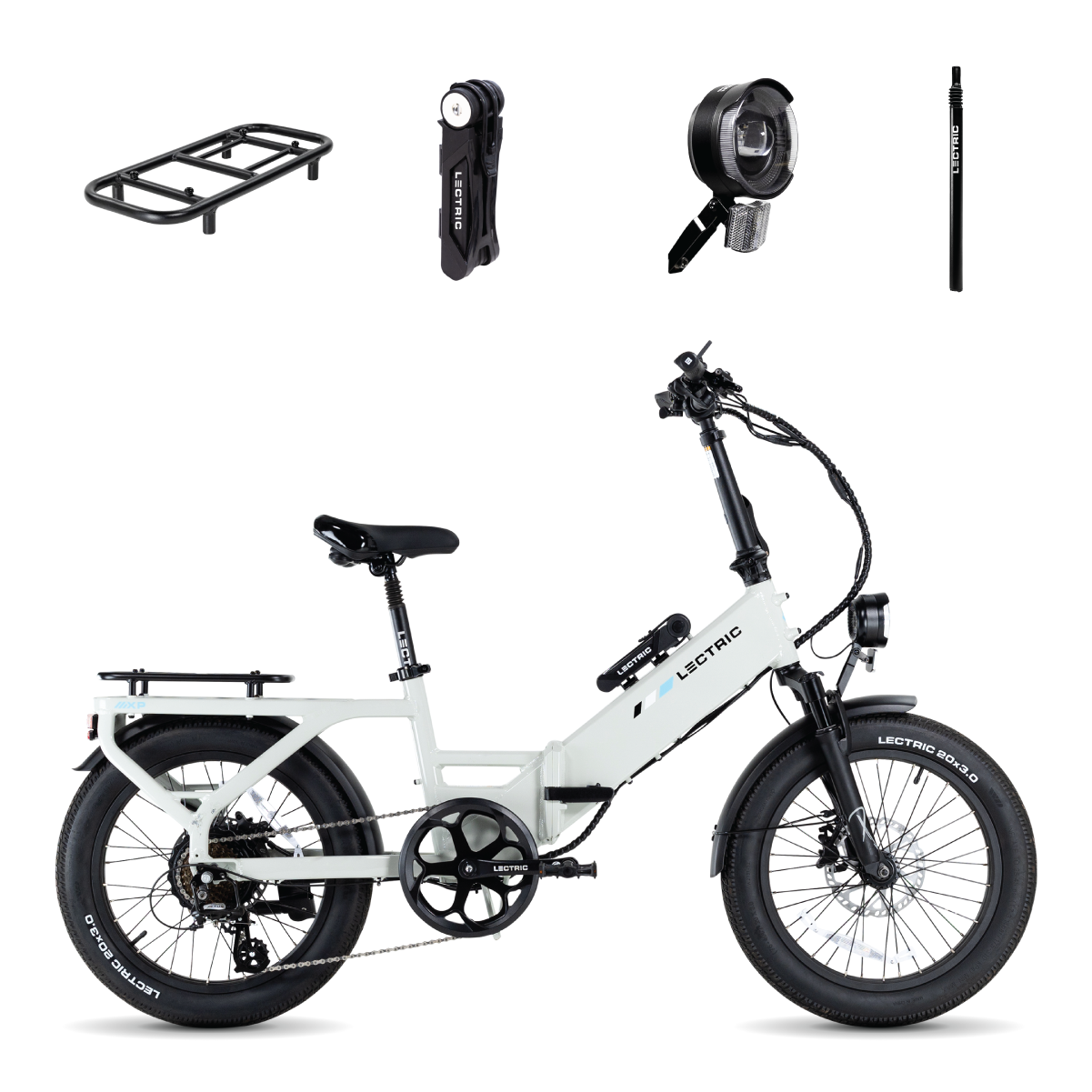 XP4 Step-Thru Stratus White - Holiday Bundle