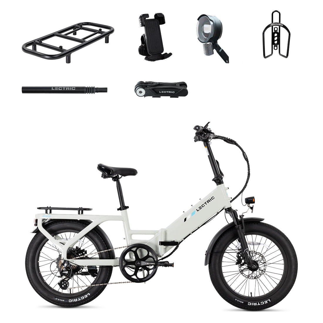 XP4 750 Step-Thru Stratus White - Holiday Bundle