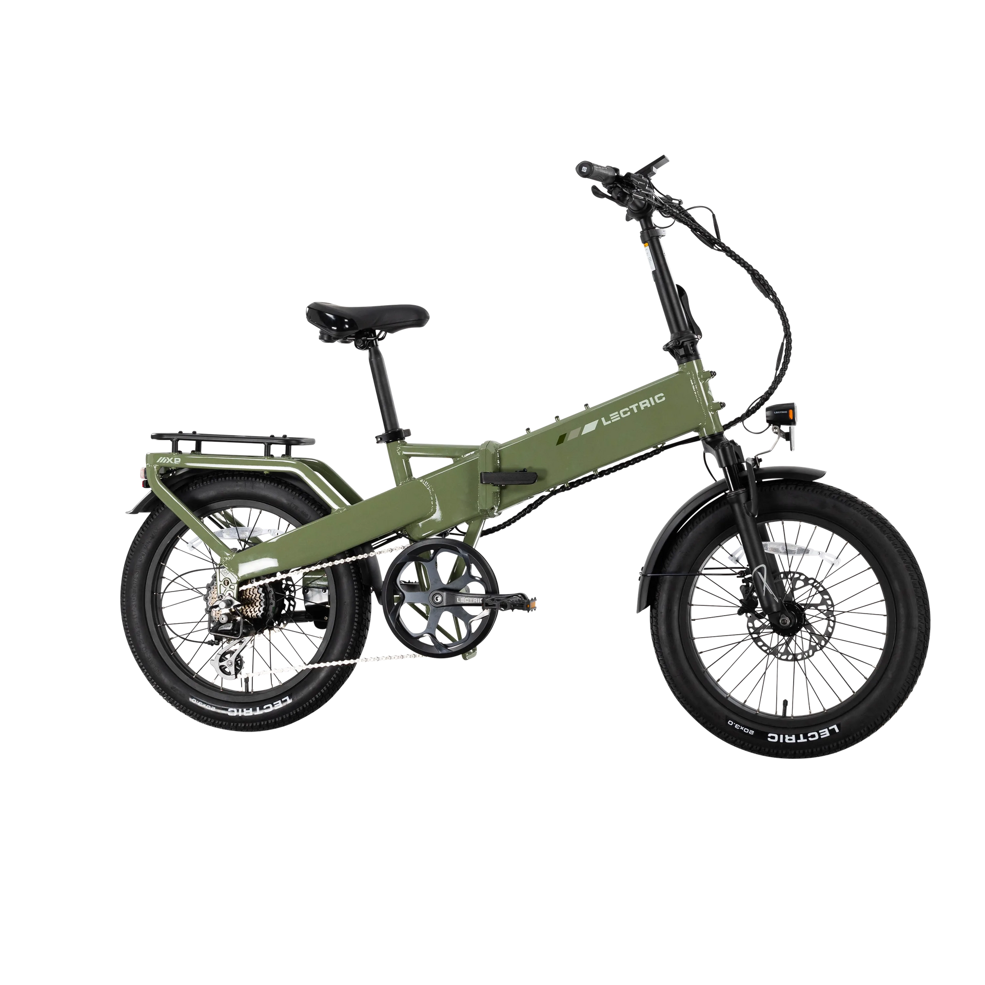 XP4 750 Pine Green + FREE LevelUp Rack, Suspension Seat Post, Elite Headlight, Bike Lock, Phone Mount ($365 Value)