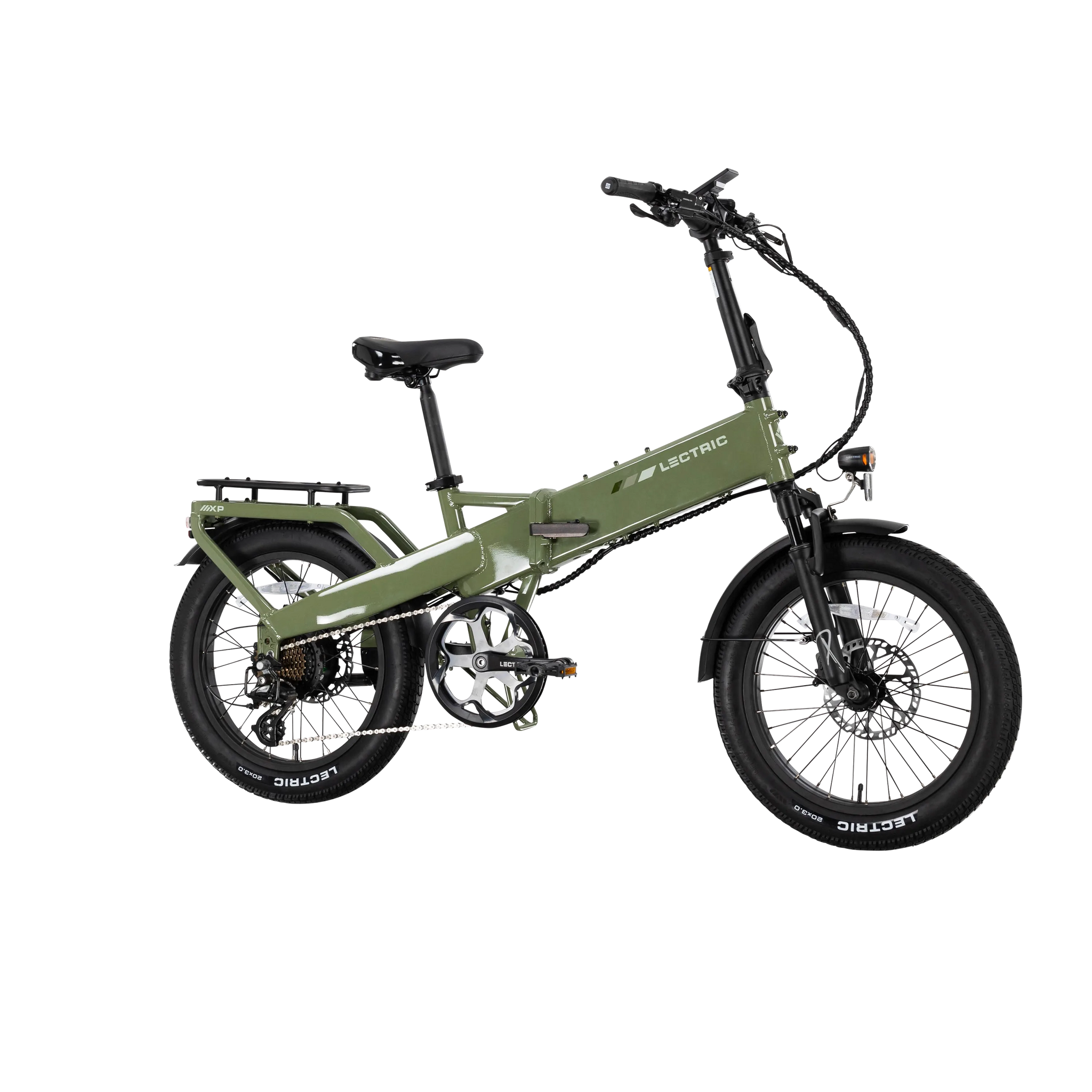 XP4 750 Pine Green + FREE LevelUp Rack, Suspension Seat Post, Elite Headlight, Bike Lock, Phone Mount ($365 Value)