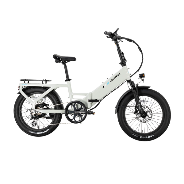 XP4 750 Step-Thru Stratus White + FREE LevelUp Rack, Suspension Seat Post, Elite Headlight, Bike Lock, Phone Mount ($365 Value)