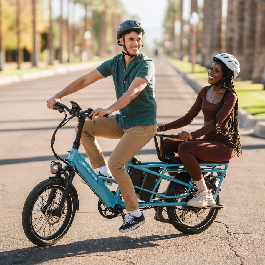 XPedition2 Raindrop Blue Long-Range Dual-Battery eBike
