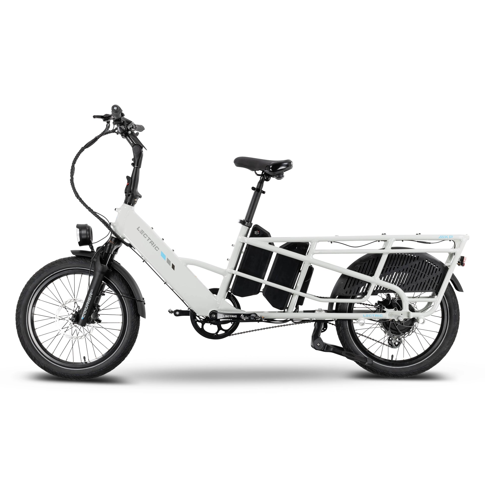 XPedition2 Stratus White Dual-Battery eBike