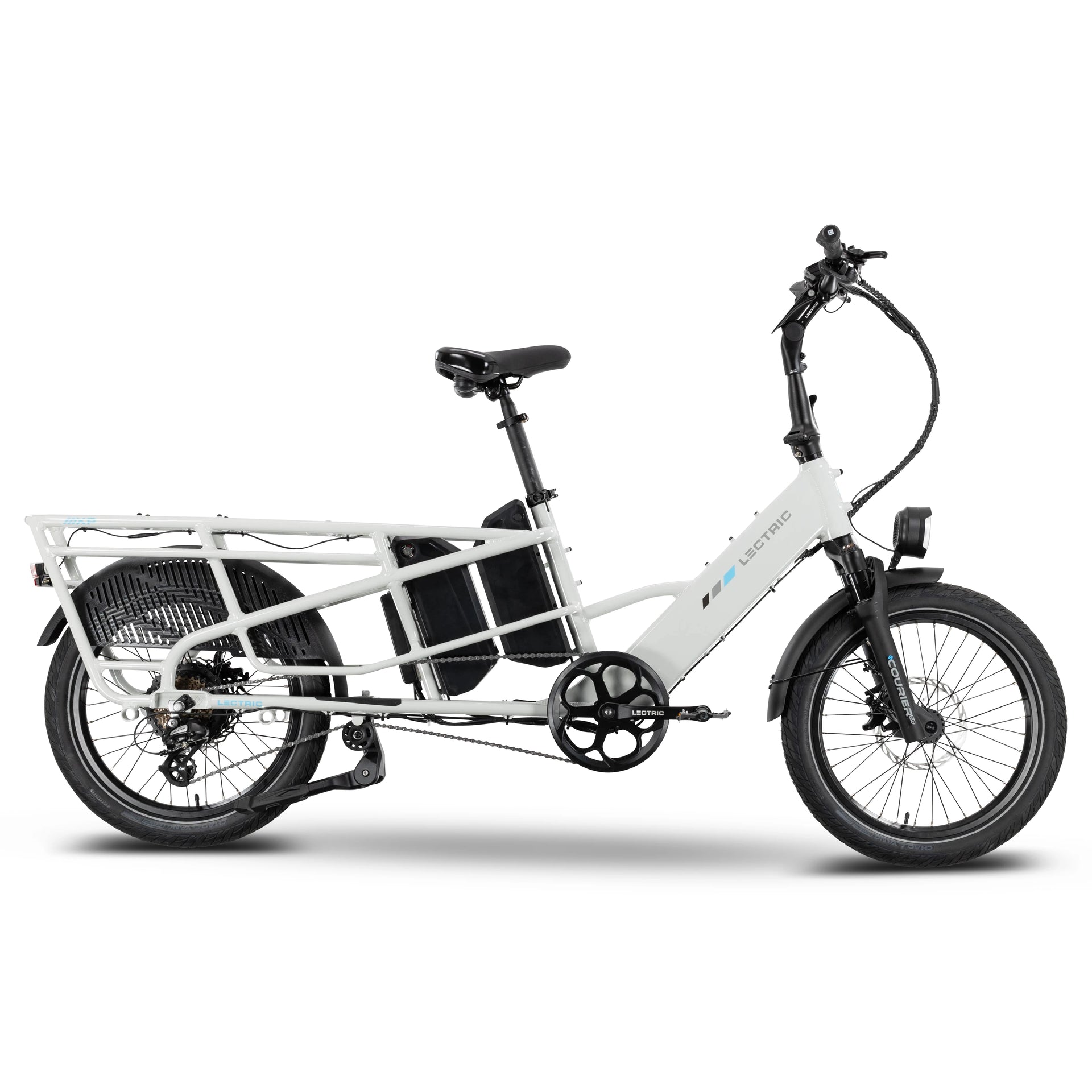XPedition2 Stratus White Long-Range Dual-Battery eBike