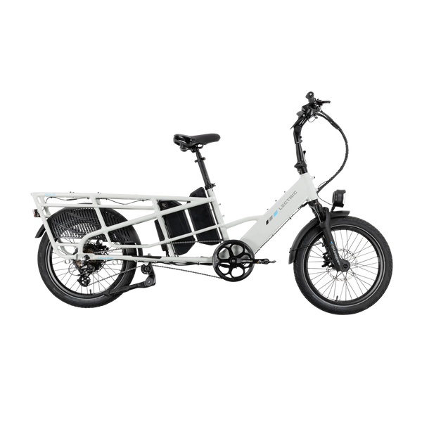 XPedition2 Stratus White Long-Range Dual-Battery eBike