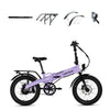 XP Lite2 Lavender Haze Long-Range + FREE Rear Rack, Fenders, Elite Headlight, Suspension Seat Post ($346 Value)