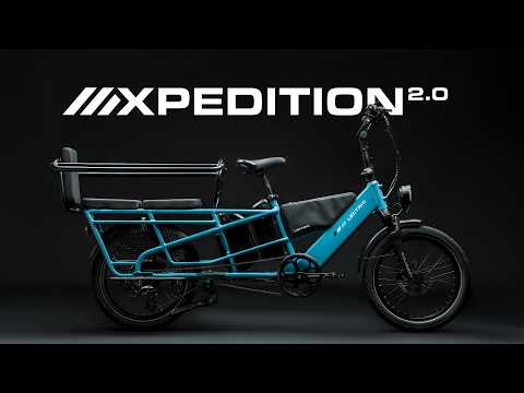 XPedition2 Raindrop Blue Dual-Battery eBike