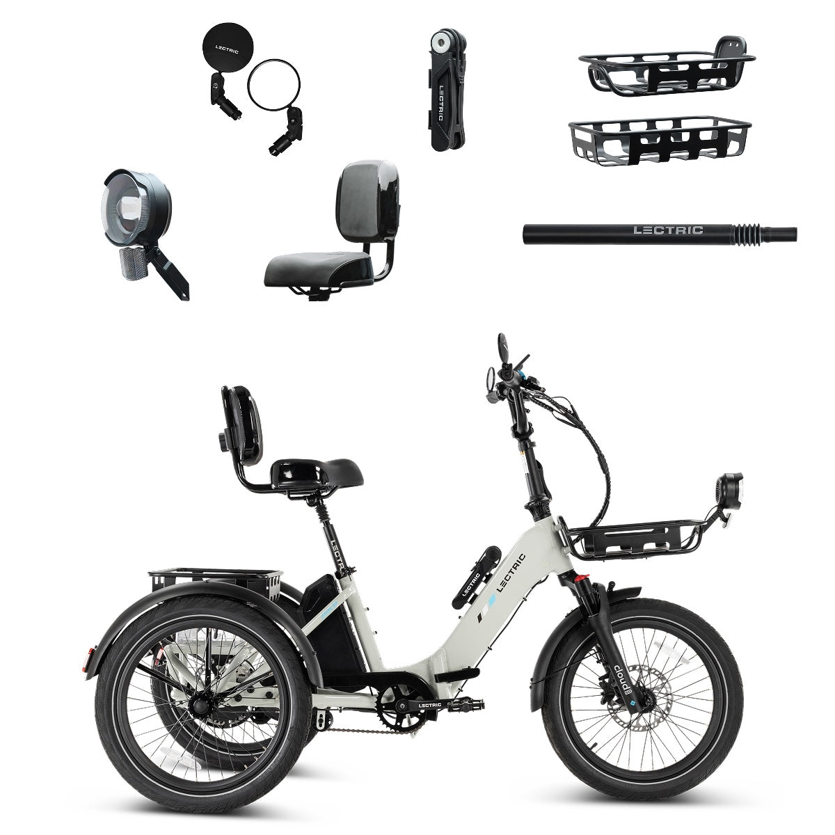 XP Trike2 750 Stratus White - Holiday Bundle