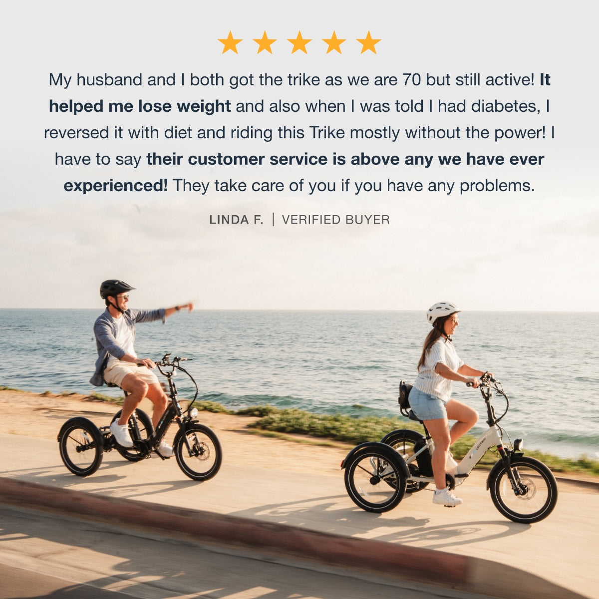 XP Trike2 Stratus White eTrike